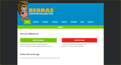 Desktop Screenshot of bebraschallenge.org